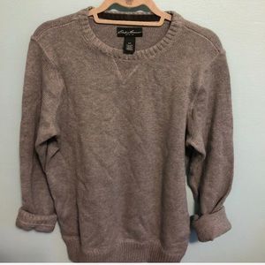 Eddie Bauer signature crew neck sweater!